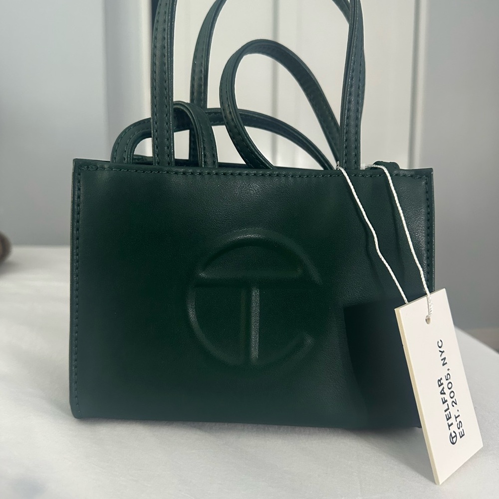 Telfar Dark Green Mini Bag